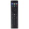 Vizio Remote (XRT140) with Vudu/Netflix/Prime/Disney/Hulu/Redbox Keys - Black