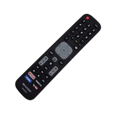 Genuine New Sharp EN2A27ST Remote Control Compatible with Sharp TVs LC32P5000U LC-32P5000U LC-40P5000U LC40P5000U LC-43P5000U LC43P5000U LC50P5000U LC-50P5000U LC-55P5000U LC-55P6000U LC-60P6000U LC-6