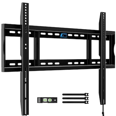 HOME VISION Heavy Duty Fixed TV Wall Mount Holds up to 264Lbs, for Most 42-100 inch Flat Curved TVs Wall Mount Bracket Fits 16"/18"/24" Studs VESA 800x600mm Low Profile Space Saving for LED OLED LCD