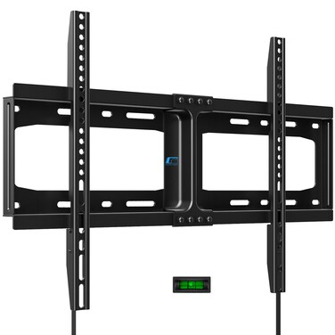HOME VISION Heavy Duty Fixed TV Wall Mount for Most 32"-86" Flat TVs, Max VESA 600X400mm up to 165lbs Fits 16/18/24 Inch Wood Studs, Universal Low Profile Wall Mount TV Bracket, Space Saving HV8601