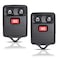 2 Key Fob Remote Replacement Fits for 1998-2016 F150 F250 F350 Ranger Escape Explorer Focus E150 Expedition, Mazda, Mercury, Lincoln MKZ MKX CWTWB1U345 CWTWB1U33 Keyless Entry Remote Control 3 Button