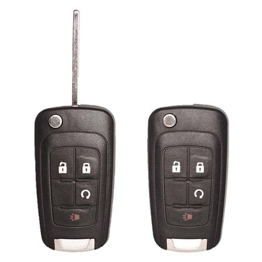 Keyless Entry Remote Control Key Fob Replacement Fits for GMC Terrain 2010-2021 Buick Encore 2014 2015 2016 2017 2018 Chevy Equinox Impala Sonic OHT01060512 V2T01060512 20873622 20835400 46 Chip