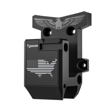 Tyseam AR Wall Mount for 223/5.56 Rifle + Magazine, AR15 Rifle Wall Rack Runner Mount, AR Accessories with Strong and Solid PA Material Withstand 300Lbs of Tension
