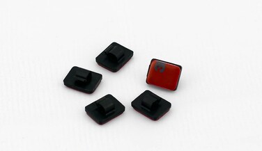 PITTASOFT 5 Pieces 5 x BLACKVUE Adhesive Cable Clips Coaxial Video/Power Cable Mounts