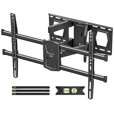 USX MOUNT Full Motion TV Wall Mount for 42-84 Inch TVs up to 120lbs, Wall Mount TV Bracket with Articulating Swivel Tilt Extension Leveling, Max VESA 600x400mm Fits 12/16" Wood Stud