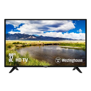 Westinghouse 32 Inch TV, 720p HD LED Small Flat Screen Non-Smart Television with HDMI, USB, VGA, &amp;amp;amp; V-Chip Parental Controls, Monitor for Home, Kitchen, RV Camper, or Office