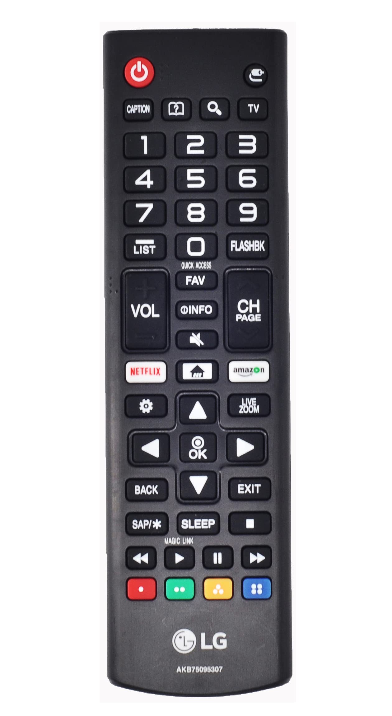 lg Lg AKB75095307 Tv Remote Control For All Lg Lcd Led Oled Tvs