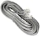 1st Choice Telephone Line Cord Heavy Duty Silver Satin 4 Conductor 14-ft