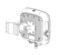 Cisco - Wireless access point mounting kit (vertical) - pole mountable, wall mountable - for Catalyst 9124AXD, 9124AXI