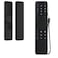 kwmobile Case Compatible with Xiaomi Smart TV 4S 4A XMRM010 Case - Soft Silicone Cover for Remote Control - Black