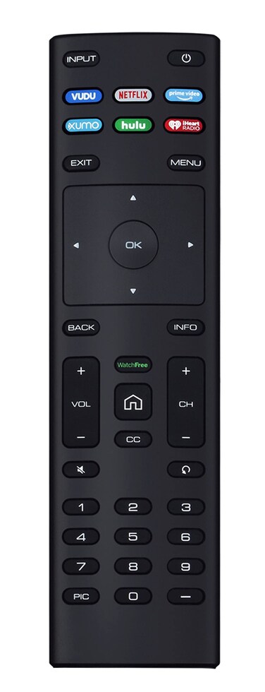 XRT136 Replace Remote Control fit for VIZIO Smart TV D50x-G9 D65x-G4 D55x-G1 D40f-G9 D43f-F1 D70-F3 V505-G9 D32h-F1 D24h-G9 E70-F3 D43-F1 V705-G3 P75-F1 D55x-G1 V405-G9 E75-F2 D32f-F1 D24f-F1