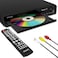 Philips DVD Players for TV with HDMI Port 1080P All Region HD DVD Player for Smart TV USB Input Remote Control Device and RCA Cable Mini DVD CD Player for Home Stereo System Multi Region PAL/NTSC