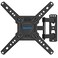 MOUNTUP Full Motion TV Wall Mount for Most 26-50 Inch TVs, Max VESA 300x300mm Wall Mount TV Bracket with Swivel Tilting Extension Level Adjustment for LED LCD Flat Curved TVs Up to 53 LBS, MU0018