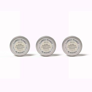 Dr. Hunter&rsquo;s Lip Salve - All Natural Lip Balm And Moisturizer For Dry, Cracked And Chapped Lips - 0.55 Ounce (3 Pack)