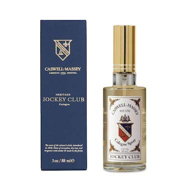 Caswell-Massey Jockey Club Gold Cap Cologne, Men&rsquo;s Cologne with a Masculine Citrus Amber Blend, 3 Fl Oz