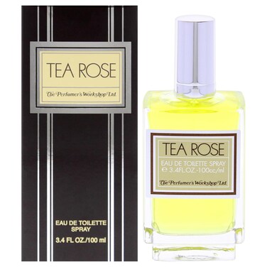 Perfumers Workshop Tea Rose for Women - 3.4 oz EDT Spray