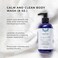 Cuccio Somatology Calm And Clean Epsom Salt Lavender Body Wash - Cleansing, Nourishing Wash And Soak For Pure, Deep, Relaxation - Relief For Sore Muscles - Chemical, Paraben And Dye Free - 8 Oz