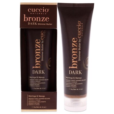 Cuccio Naturale Bronze Dark Shimmer Butter - Moringa and Mango Bronzer Women 4 oz