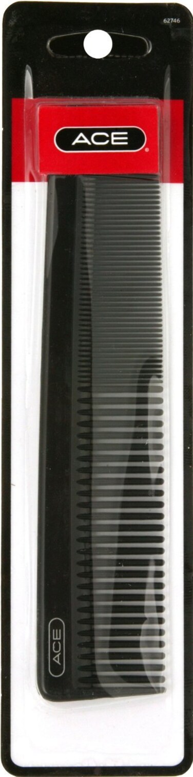 Ace 62746 7-1/2 Dressing Comb ,Black ,2 Packs