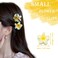 Flower Claw Clip,7pcs Small Cute Non Slip Plumeria 4CM Hawaiian Hair Jaw Clip Hawaii Beach Tropical Hair Accessories for Medium Thick,Thin Straight, Curly Wavy Hair, Gifts for Women Teen Girls