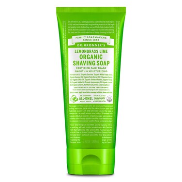 Dr Bronner Shaving Soap Lmngrss Lime