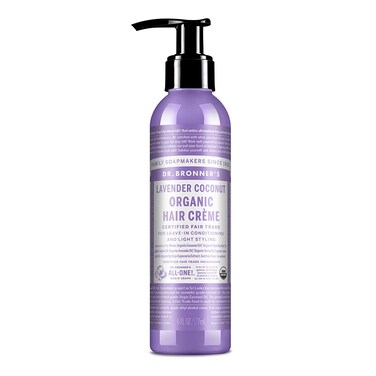 Dr. Bronner's - Organic Hair Creme (Lavender Coconut, 6 Ounce)
