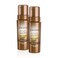 Jergens Natural Glow Instant Sun Body Mousse, Self Tanner for Deep Bronze Tan, Sunless Tanning Body Bronzer for Natural Looking Color Instantly, 6 Oz, Pack of 2