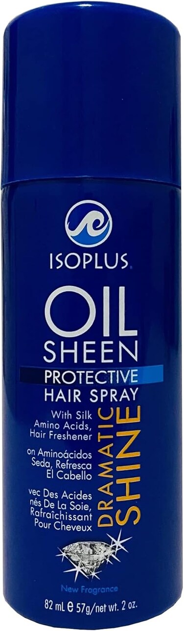 Isoplus Oil Sheen Hair Spray 2 oz Pack of 6