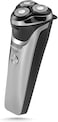MEMBERS ONLY Electric Razor for Men, Lithium Metallic Cordless 3 Heads Rotary Shaver, Precision Trimming, Close Shave with Built-in Pop-up Trimmer, IPX6 Waterproof, USB Rechargeable Battery