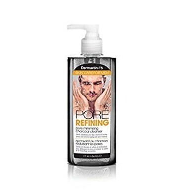 Dermactin-ts Men's Skin Care Refining Pore Minimizing Charcoal Cleanser, 5.7 Ounce