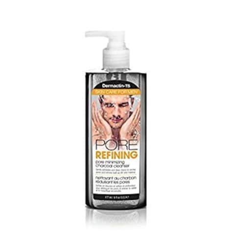 Dermactin-ts Men&#39;s Skin Care Refining Pore Minimizing Charcoal Cleanser, 5.7 Ounce