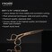 Defy 5.75" 1-Piece Precision Slide and Point Hair Cutting Shears with Razor Sharp Semi-Convex Blade for Expert Salon Stylists, Matte Gold Japanese Steel Scissors