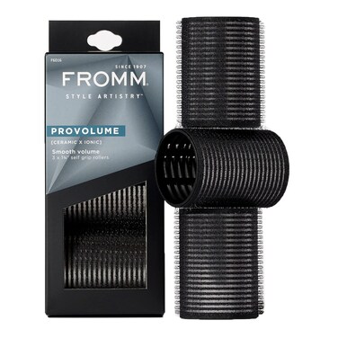 ProVolume 1.75" Self-Grip Ceramic Ionic Thermal Hair Rollers, 3 Count Large Salon Quality Hair Curlers for Medium and Long Hair, Blowouts, Curtain Bangs