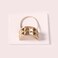 The Hair Edit Gold Pyramid Cuff Hair Tie