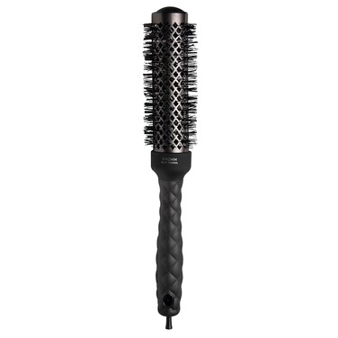 Elite Thermal Ceramic x Ionic 1.25 Inch Round Hair Brush for Expert Blowouts, Hair Drying, Extended Barrel for Anti-Static Styling, Smoothing, Straightening, and Shine, Ideal for Short Hair
