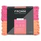Softees Microfiber Towels for Hair Salon, Barber, Spa, Gym, Hair Wrap for Drying Curly, Long, Wavy Hair, Pink/Orange, 16 x 29 Inches, 10 Pack