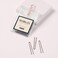 The Hair Edit Pin Up &amp; Go Hair Pins - Matte Brown Professional U-Shaped Hair Styling Pins, 60 Ct