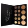 Palladio Sun-Kissed Mirage Eyeshadow Highlighter Palette, Warm Flawless Look, Matte and Shimmer Finishes, 14 Curated to Ensure Rich and Highly Pigmented Colors, All Day Wear (SUN-KISSED)
