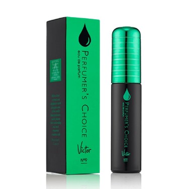Perfumer's Choice No 9 Victor by Milton-Lloyd - Perfume for Men - Aromatic Amber Scent - Opens with Apple, Bergamot, and Blackcurrant - Impart Sensuality and Masculine Power - 1.7 oz EDP Spray
