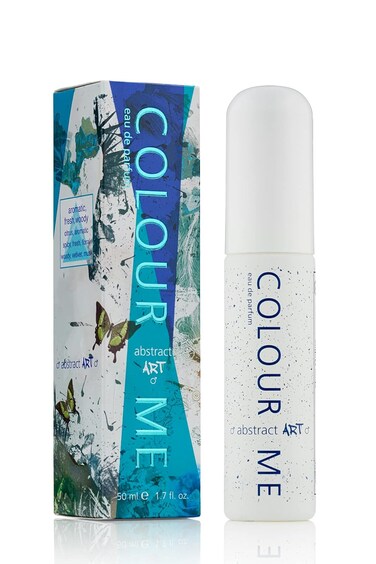 COLOUR ME Abstract Art by Milton-Lloyd - Perfume for Men - Aromatic Fresh Woody Scent - Sparkling Mandarin and Lemon Notes - Blended with Green Mint - Cologne for Men - 1.7 oz EDP Spray