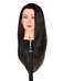 Bellrino 24" 100% Human Hair Cosmetology Mannequin Manikin Training Head with Human Hair - Emma