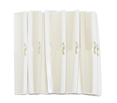 Krest Cleopatra 420. 7 Inch Hair Cutting Combs. Barber&rsquo;s &amp; Hairstylist Combs. 1 Dz.