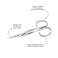 Tweezerman Cuticle Scissors (Stainless Steel)
