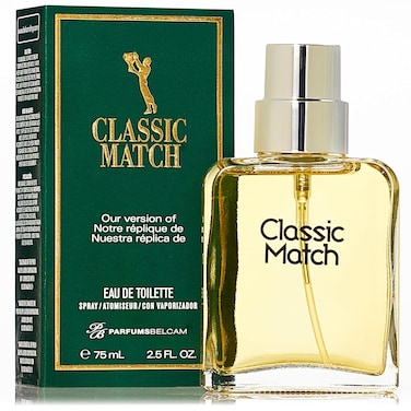 PB ParfumsBelcam Classic Match CM Eau De Toilette, Our version of a Designer EDT, 75ml.