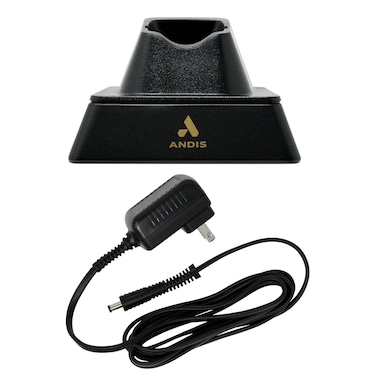 Andis 561222 GTX-EXO Replacement Charging Stand and Charging Cord Adapter, Black