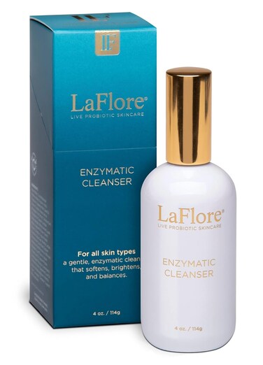 Enzymatic Skin Cleanser - Skin-Balancing, Face Wash to Gently Cleanse and Remove Dirt, Oils, Pollutants, Makeup and Other Impurities - Vegan, Cruelty-Free &amp; for All Skin Types