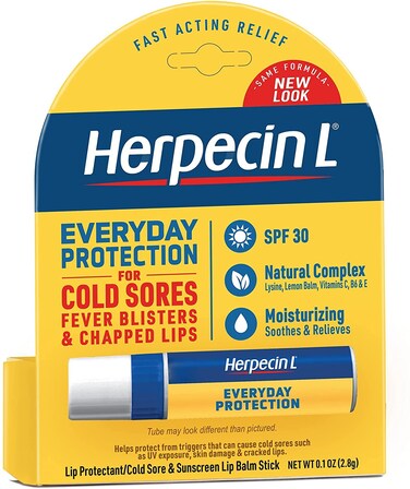 Herpecin-L Lip Balm Stick, 30 SPF, 0.1 Ounce (Pack of 2)