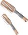 Goody Detangle It Vented Hair Brush, Quick Drying Detangler Brush with Flexible Bristle, Use as a Detangling Brush or Styling Brush to Tackle Tangles, Knots &amp; Frizz, All Hair Types, Brown/Grey - 2 Ct