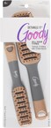 Goody Detangle It Vented Hair Brush, Quick Drying Detangler Brush with Flexible Bristle, Use as a Detangling Brush or Styling Brush to Tackle Tangles, Knots &amp; Frizz, All Hair Types, Brown/Grey - 2 Ct