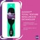 Goody Total Texture Intelliwave Detangler Brush - Style or Remove Tangles for Wet or Dry Hair - Prevent Breakage of Coarse, Textured Hair with Heat-Resistant Bristles and Ergonomic Handle